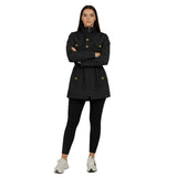 Black Waterproof Fur-Lined Parka